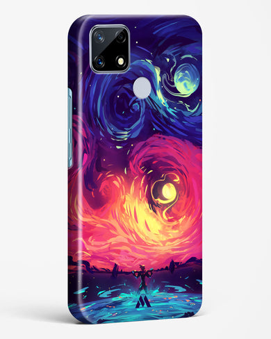 Starry Night Sun Hard Case Phone Cover (Realme)