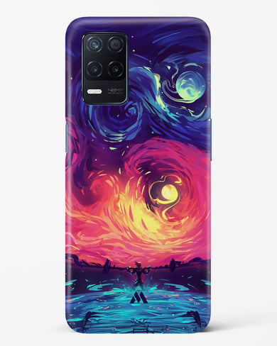 Starry Night Sun Hard Case Phone Cover (Realme)