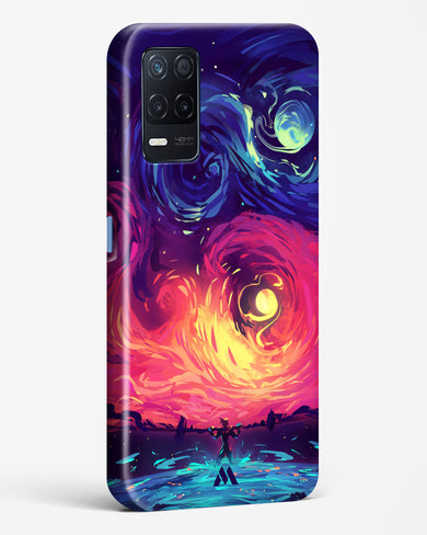 Starry Night Sun Hard Case Phone Cover (Realme)