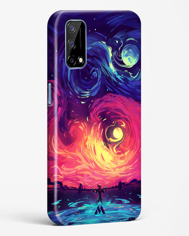 Starry Night Sun Hard Case Phone Cover (Realme)