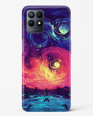 Starry Night Sun Hard Case Phone Cover (Realme)