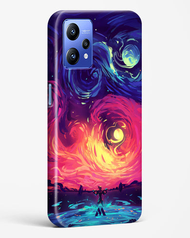 Starry Night Sun Hard Case Phone Cover (Realme)