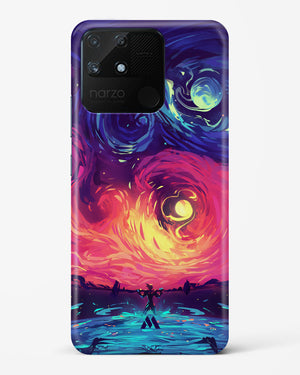 Starry Night Sun Hard Case Phone Cover (Realme)