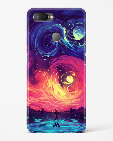 Starry Night Sun Hard Case Phone Cover (Realme)