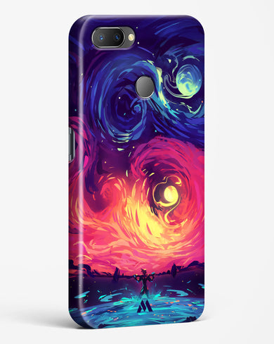 Starry Night Sun Hard Case Phone Cover (Realme)