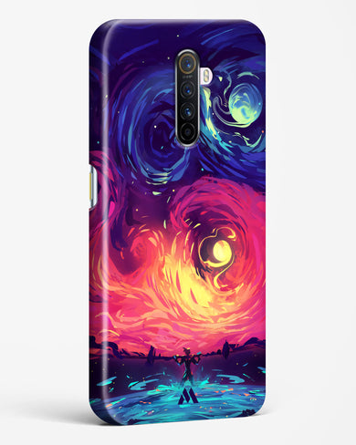 Starry Night Sun Hard Case Phone Cover (Realme)