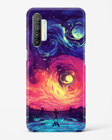 Starry Night Sun Hard Case Phone Cover (Realme)