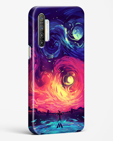 Starry Night Sun Hard Case Phone Cover (Realme)