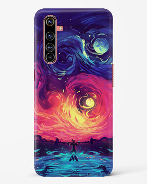 Starry Night Sun Hard Case Phone Cover (Realme)