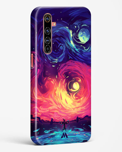 Starry Night Sun Hard Case Phone Cover (Realme)