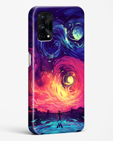 Starry Night Sun Hard Case Phone Cover (Realme)