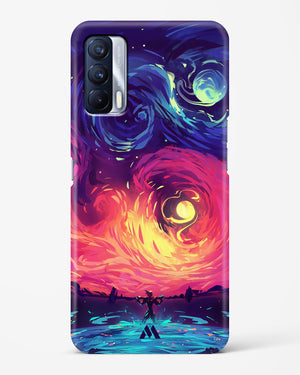 Starry Night Sun Hard Case Phone Cover (Realme)