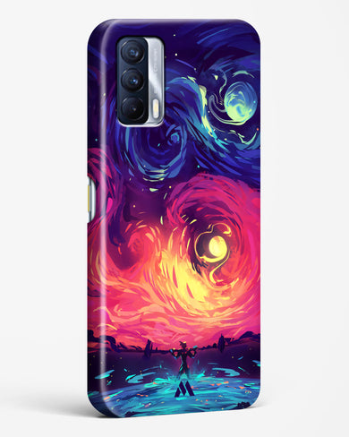 Starry Night Sun Hard Case Phone Cover (Realme)