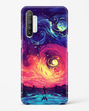 Starry Night Sun Hard Case Phone Cover (Realme)