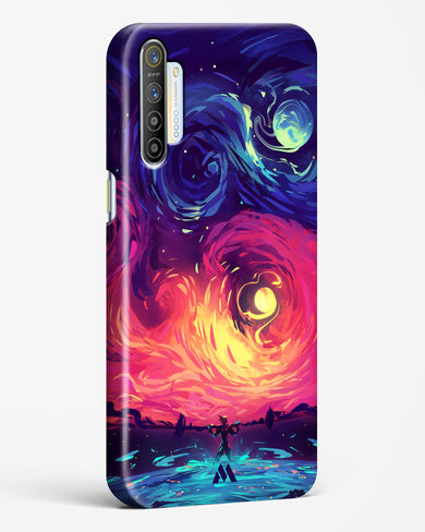 Starry Night Sun Hard Case Phone Cover (Realme)