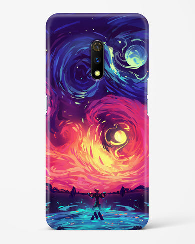 Starry Night Sun Hard Case Phone Cover (Realme)