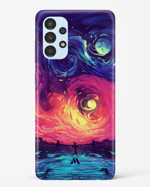 Starry Night Sun Hard Case Phone Cover (Samsung)