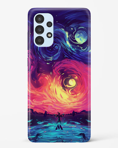 Starry Night Sun Hard Case Phone Cover (Samsung)