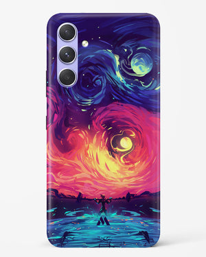 Starry Night Sun Hard Case Phone Cover (Samsung)