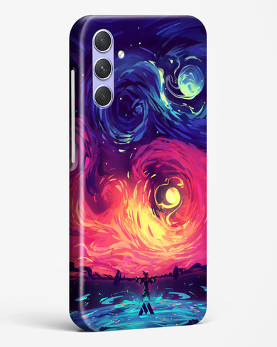 Starry Night Sun Hard Case Phone Cover (Samsung)
