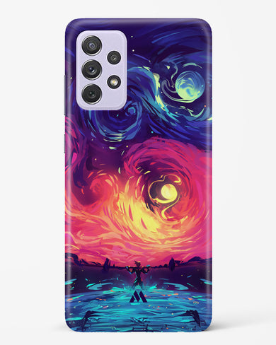 Starry Night Sun Hard Case Phone Cover (Samsung)