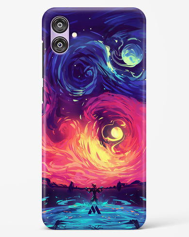 Starry Night Sun Hard Case Phone Cover (Samsung)