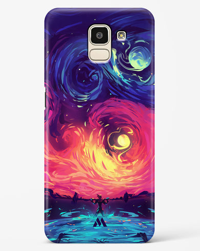 Starry Night Sun Hard Case Phone Cover (Samsung)