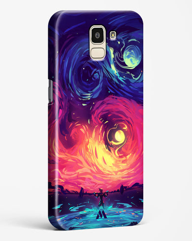 Starry Night Sun Hard Case Phone Cover (Samsung)