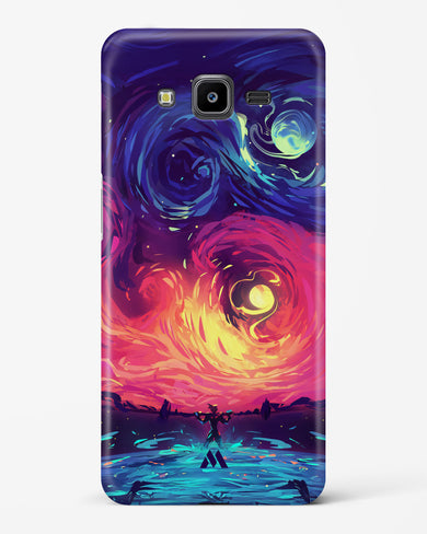 Starry Night Sun Hard Case Phone Cover (Samsung)