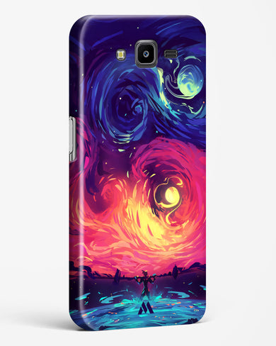 Starry Night Sun Hard Case Phone Cover (Samsung)