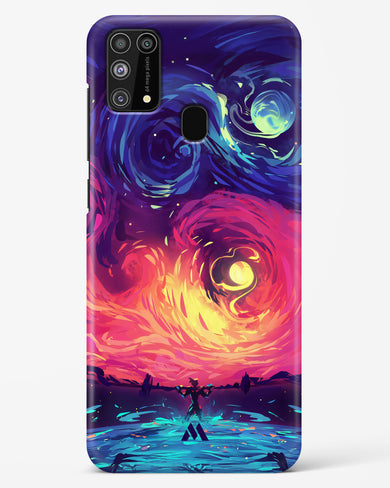 Starry Night Sun Hard Case Phone Cover (Samsung)