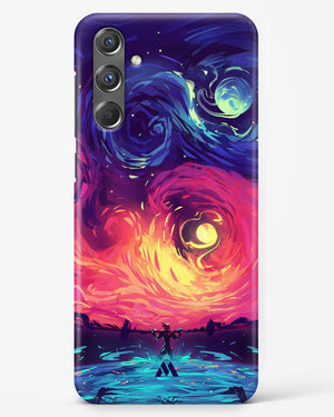 Starry Night Sun Hard Case Phone Cover (Samsung)