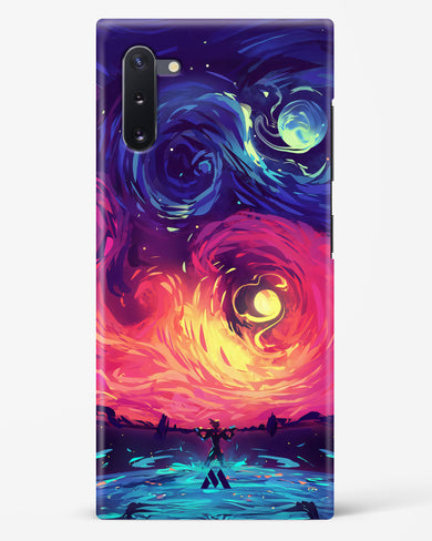 Starry Night Sun Hard Case Phone Cover (Samsung)