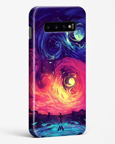 Starry Night Sun Hard Case Phone Cover (Samsung)