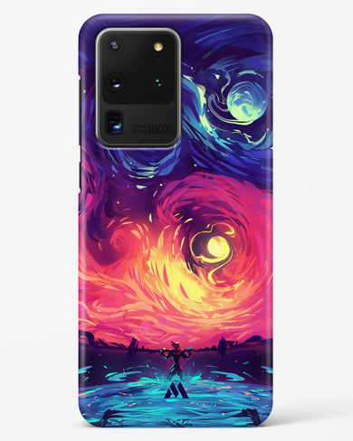 Starry Night Sun Hard Case Phone Cover (Samsung)