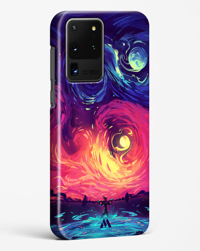 Starry Night Sun Hard Case Phone Cover (Samsung)