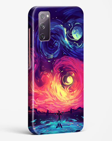 Starry Night Sun Hard Case Phone Cover (Samsung)