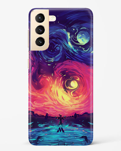 Starry Night Sun Hard Case Phone Cover (Samsung)
