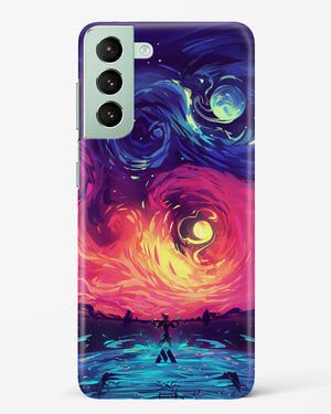 Starry Night Sun Hard Case Phone Cover (Samsung)