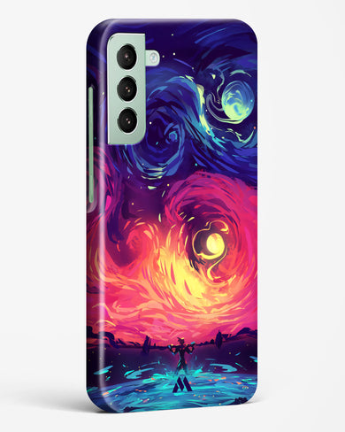 Starry Night Sun Hard Case Phone Cover (Samsung)