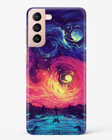 Starry Night Sun Hard Case Phone Cover (Samsung)