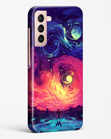 Starry Night Sun Hard Case Phone Cover (Samsung)