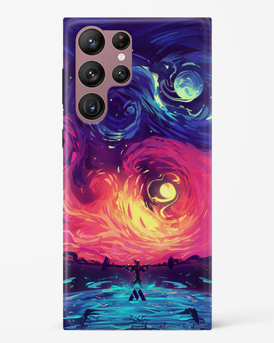 Starry Night Sun Hard Case Phone Cover (Samsung)