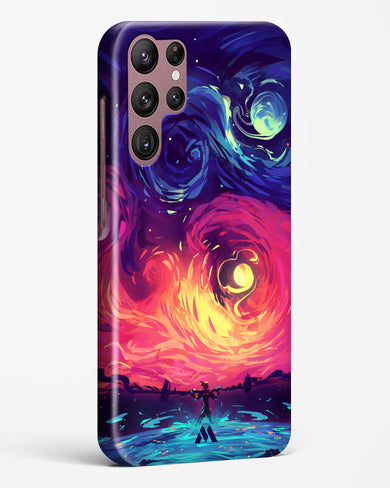 Starry Night Sun Hard Case Phone Cover (Samsung)