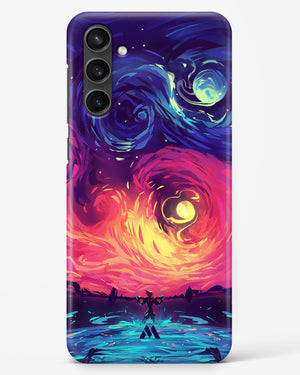 Starry Night Sun Hard Case Phone Cover (Samsung)