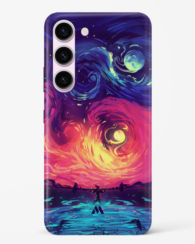 Starry Night Sun Hard Case Phone Cover (Samsung)