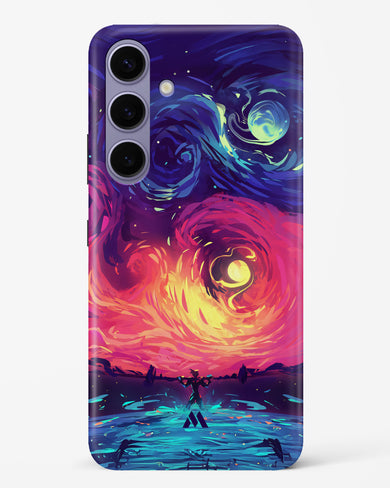 Starry Night Sun Hard Case Phone Cover (Samsung)