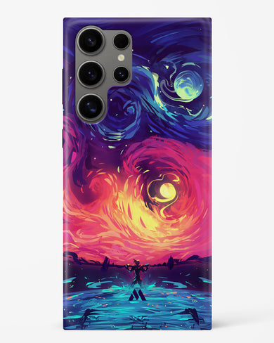 Starry Night Sun Hard Case Phone Cover (Samsung)