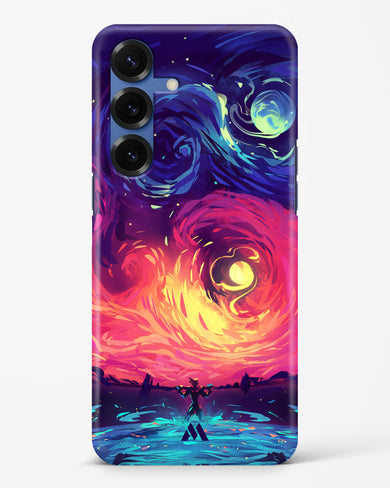 Starry Night Sun Hard Case Phone Cover (Samsung)