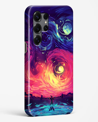 Starry Night Sun Hard Case Phone Cover (Samsung)